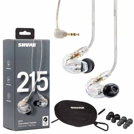 SHURE SE-215 IN EAR HEADPHONES