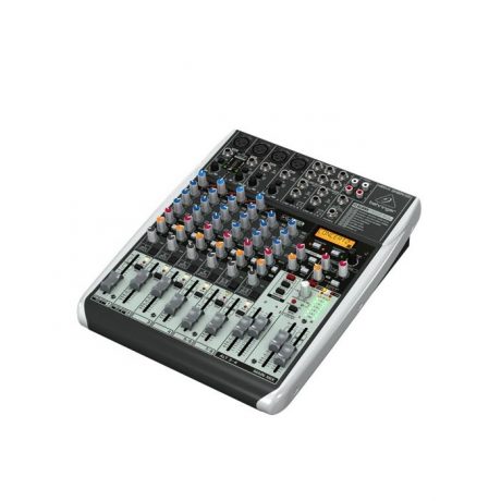 BEHRINGER XENYX QX1204USB  Premium 12-Input 2/2-Bus Mixer Multi-FX Processor, Wireless Option and USB/Audio Interface