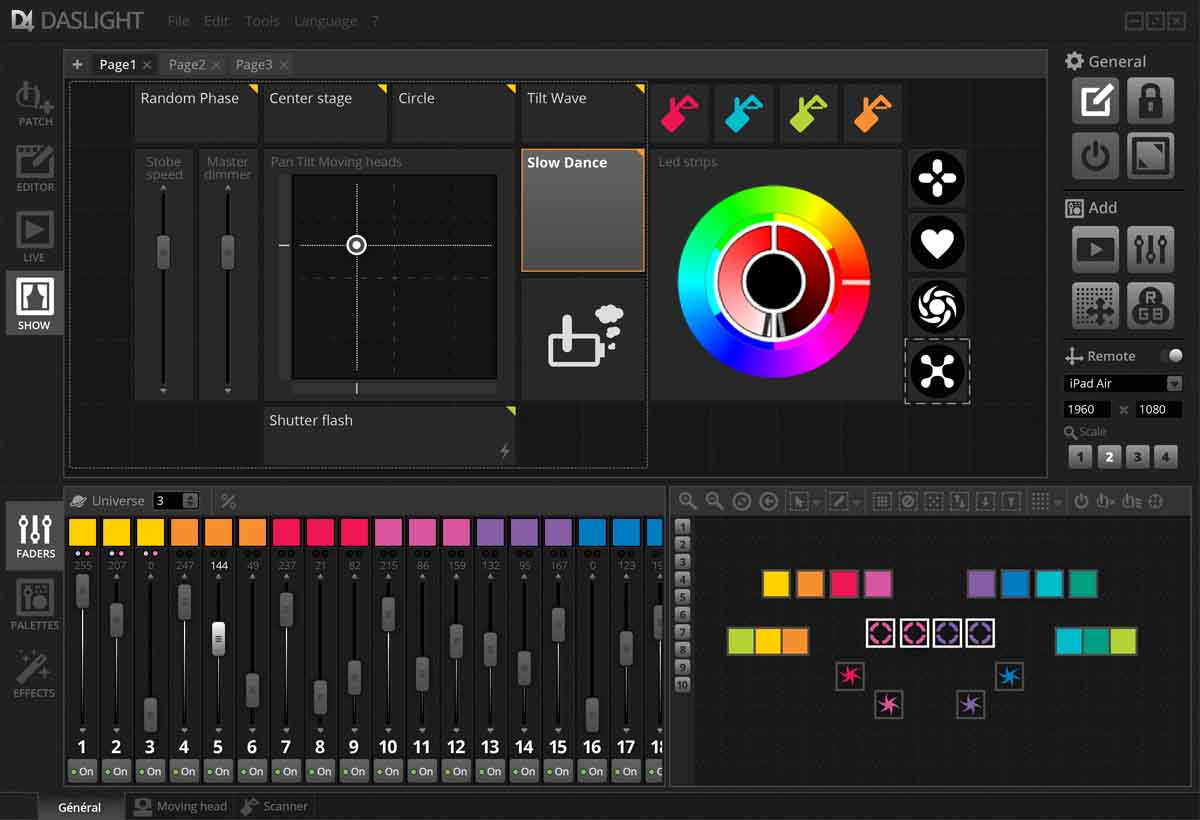 DASLIGHT DVC4 GOLD DMX512 DMX Interface and Control Software