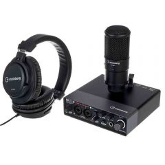 steinberg-STEINBERG_UR_22c_Recording_Pack sound card microphone headphones