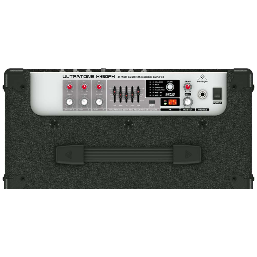 behringer k450fx 45w keyboard amp