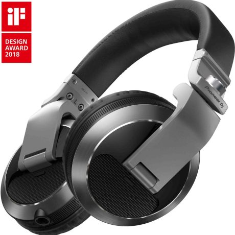 hdj-x7-s-silver headphones dj