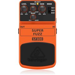 sf300 sf-300 behringer super fuzz pedal pental