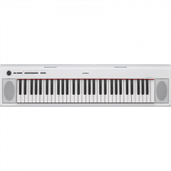 ΥΑΜΑΗΑ NP-12 Piaggero Αρμόνιο/Keyboard Λευκό ( Piano - Style ) - Yamaha