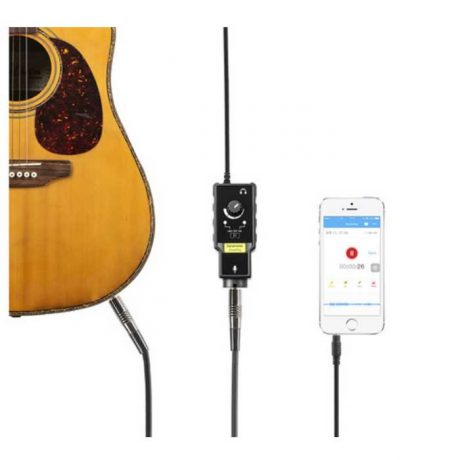 Audio-Mixer_Saramonic_SmartRig-II_Smartphone-ipad-iphone-TRRS-Guitar-Microphone-phantom-48V