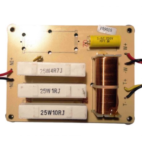 sec151 2way crossover passive 500w 4khz