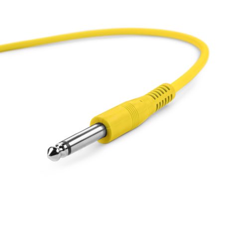 K3IPP0015SET_Adam-Hall-Cables-3-STAR-IPP-0015-SET-Set-of-6-Patch-Cables-6.3-mm-Jack-Mono-0.15-m-yellow