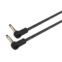 K4IRR0080FLM_Adam-Hall-Cables-4-STAR-IRR-0080-FLM-Flat-Audio-Cable-6.3-mm-Mono-Gold-Plug-0.8-m