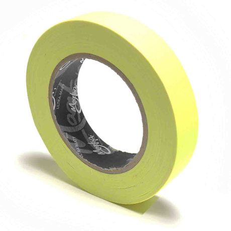 ctultra25nye25 magtape ultra gaffer tape cloth yellow 25mm 25m