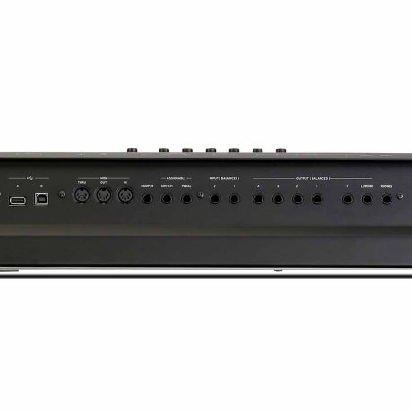NAUTILUS-61 MIDI keyboard synthesizer backside