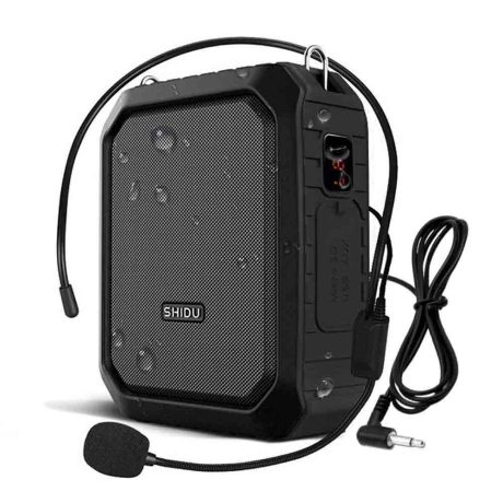 18w portable speaker voice amplifier guide teachers trainers exhibition waterproof