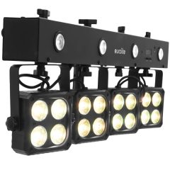 EUROLITE KLS-180 Bar with 4 RGBW spots and 4 white strobe LEDs