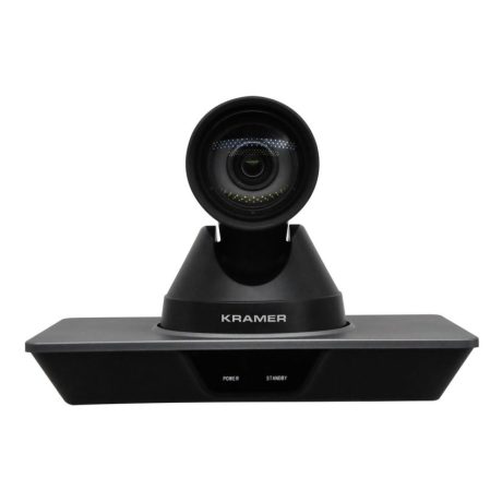 KRAMER K-Cam4K 4K PTZ Camera & 4K UHD camera, 71–degree Wide–angle Lens & 12 Times Optical Zoom