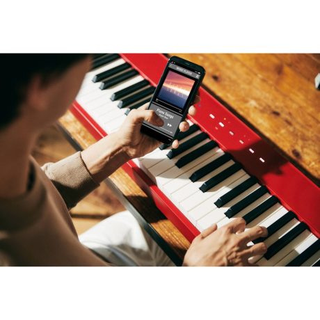 Casio Privia PX-S1100 88-Key Digital Piano with Built-In Speakers (Red)