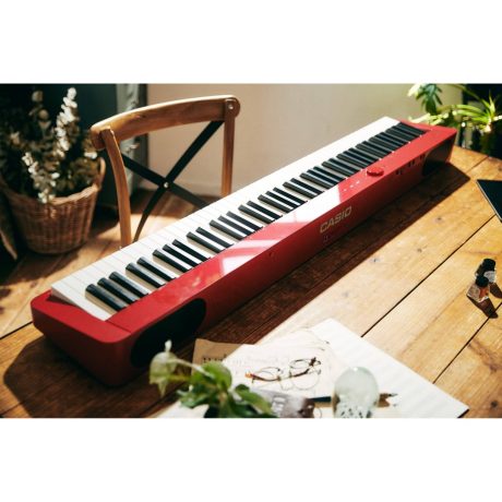 Casio Privia PX-S1100 88-Key Digital Piano with Built-In Speakers (Red)