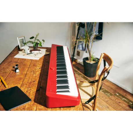 Casio Privia PX-S1100 88-Key Digital Piano with Built-In Speakers (Red)