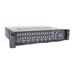 MASTER AUDIO MX4412 Matrix mixer amplifier with MP3 player and BLUETOOTH