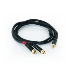 MASTER AUDIO RCA351 High quality cable wired with 2 RCA male plugs + 1 stereo mini Jack 3.5mm connector