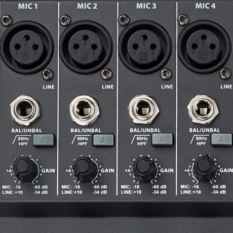 The t.mix xmix 802 USB 8-Channel Mixer