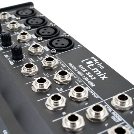 The t.mix xmix 802 USB 8-Channel Mixer