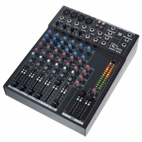 The t.mix xmix 802 USB 8-Channel Mixer