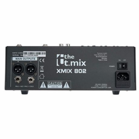 The t.mix xmix 802 USB 8-Channel Mixer