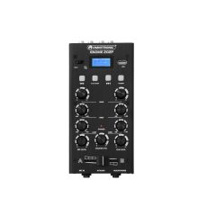 OMNITRONIC GNOME-202P Mini DJ Mixer black 2-channel with Bluetooth and MP3 player