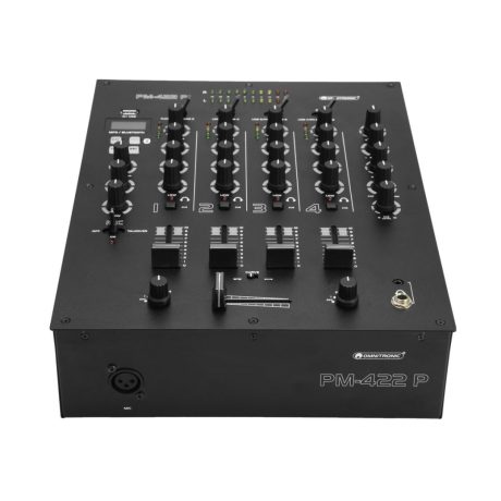 OMNITRONIC PM-422P 4-Channel DJ Mixer with Bluetooth & USB Player