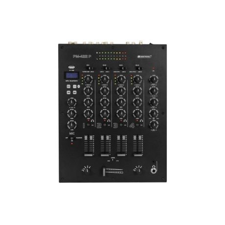 OMNITRONIC PM-422P 4-Channel DJ Mixer with Bluetooth & USB Player