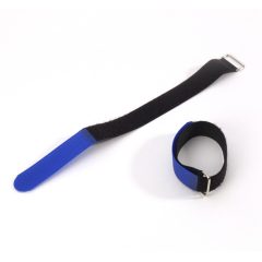 Adam Hall VR 2530 BLU Hook and Loop Cable Tie 300 x 25 mm blue
