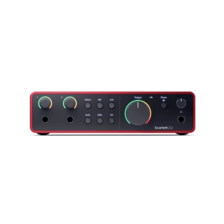 FOCUSRITE Usb Audio Interface 2in/2out 4th Gen