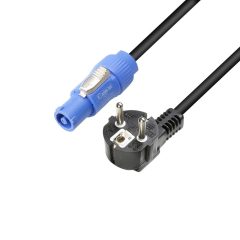 Adam Hall Cables 3 STAR PCON 0150 Power Cable | Adam Hall® K4CPFIN x CEE 7/7 | 1.5 m