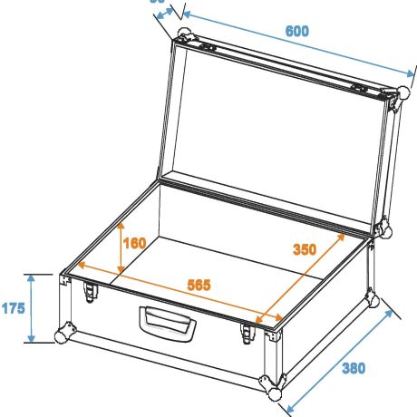 flight case universal tour pro roadinger