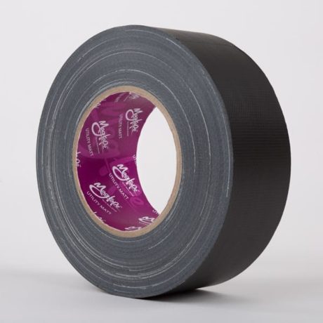 MagTape® Utility Matt Gaffer Tape (BLACK) 50mm x 50m-artsound