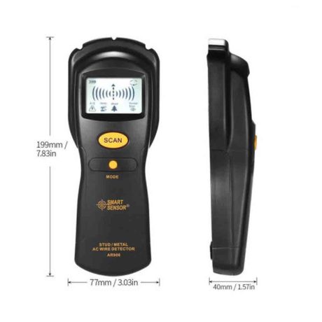 smart_sensor_ar_906 digital detector metal wood ac ανιχνευτης μεταλλου