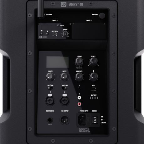 ld systems anny 10 bph b5 10 portable battery-powered bluetooth PA system with mixer-artsound