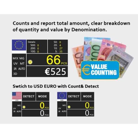 money counter detector machine counting bill-detection