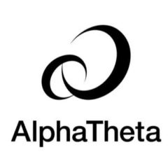 alpha theta logo dj equipments