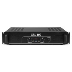 spl 400 spl400 skytec amplifier 2x200w-stereo