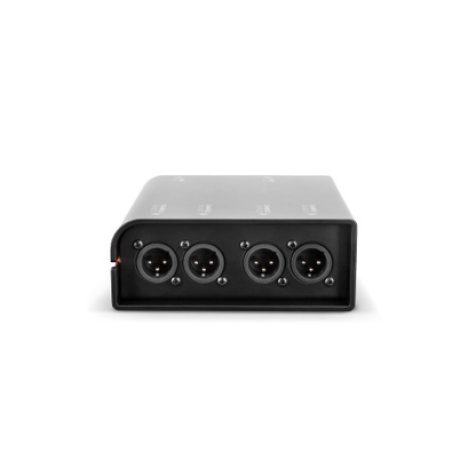 PAOCBXLRM AoC Box XLRm Audio over Cat box from etherCON to 4 x XLR male