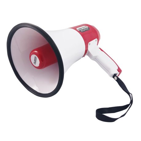 portable horn megaphone rechargable usb bluetooth 25w